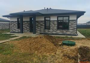 Дом 105м², 1-этажный, участок 8 сот.  