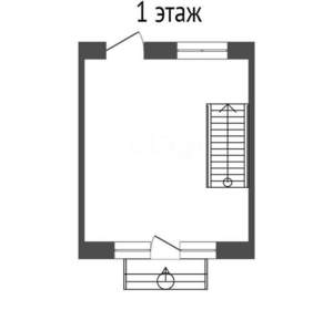 Дом 131м², 2-этажный, участок 1 сот.  
