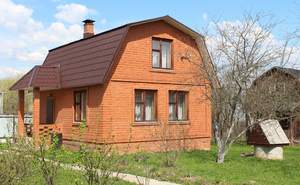 Дом 63м², 2-этажный, участок 10 сот.  