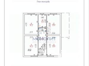 Дом 160м², 2-этажный, участок 8 сот.  