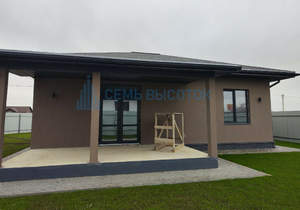 Дом 100м², 1-этажный, участок 7 сот.  