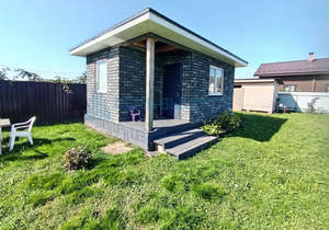 Дом 30м&sup2;, 1-этажный, участок 8 сот.  