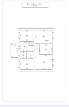 Дом 125м², 1-этажный, участок 5 сот.  