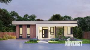 Дом 175м&sup2;, 1-этажный, участок 5 сот.  