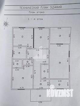 Коттедж 170м², 1-этажный, участок 6 сот.  