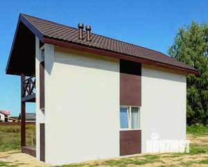 Коттедж 108м&sup2;, 2-этажный, участок 6 сот.  