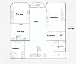 Дом 362м², 2-этажный, участок 8 сот.  