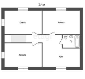 Дом 220м², 2-этажный, участок 5 сот.  