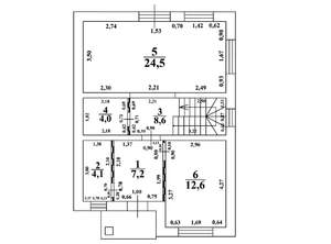 Дом 150м², 2-этажный, участок 6 сот.  