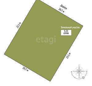 Дом 220м², 2-этажный, участок 5 сот.  