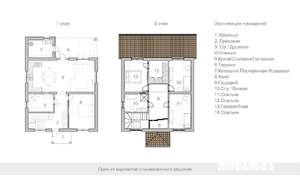 Коттедж 185м², 2-этажный, участок 5 сот.  