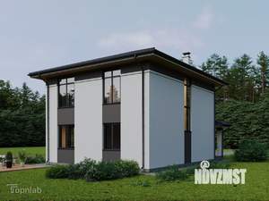 Дом 161м&sup2;, 2-этажный, участок 8 сот.  