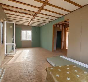 Дом 137м&sup2;, 2-этажный, участок 9 сот.  