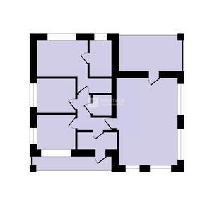 Дом 111м², 1-этажный, участок 5 сот.  