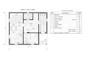 Дом 131м², 2-этажный, участок 8 сот.  