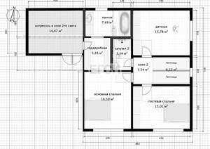 Дом 254м², 2-этажный, участок 12 сот.  