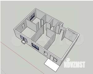 4-к квартира, на длительный срок, 70м2, 8/17 этаж
