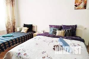 1-к квартира, посуточно, 42м2, 12/17 этаж