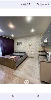 Студия квартира, посуточно, 28м2, 8/17 этаж