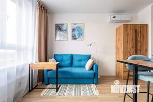 Студия квартира, на длительный срок, 23м2, 12/18 этаж