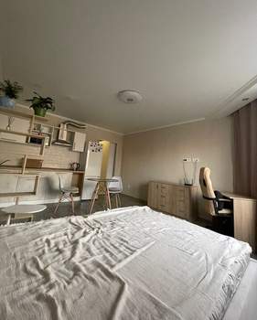 Студия квартира, на длительный срок, 28м2, 11/17 этаж