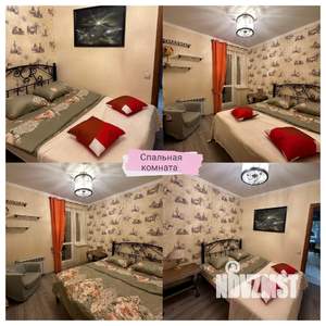 2-к квартира, посуточно, 58м2, 8/17 этаж