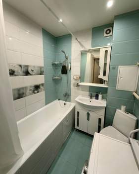 1-к квартира, на длительный срок, 43м2, 6/12 этаж