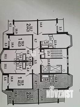 2-к квартира, вторичка, 64м2, 11/17 этаж