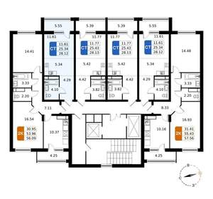 Студия квартира, вторичка, 28м2, 6/17 этаж