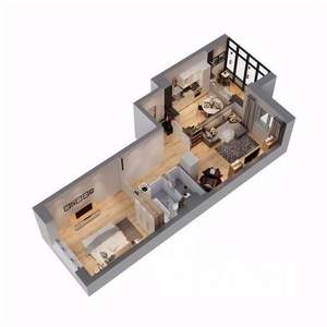 2-к квартира, вторичка, 56м2, 5/17 этаж