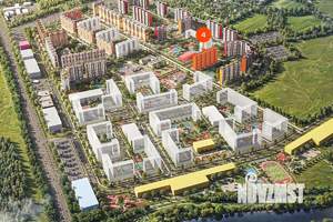 2-к квартира, вторичка, 56м2, 16/17 этаж