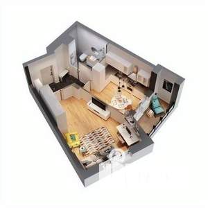 1-к квартира, вторичка, 41м2, 2/17 этаж