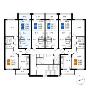 Студия квартира, вторичка, 28м2, 15/17 этаж