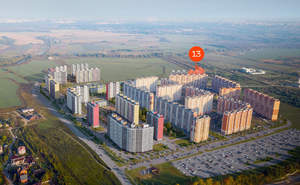 Студия квартира, строящийся дом, 33м2, 8/17 этаж
