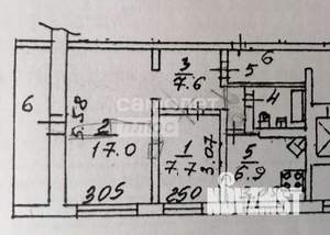 2-к квартира, вторичка, 42м2, 2/10 этаж