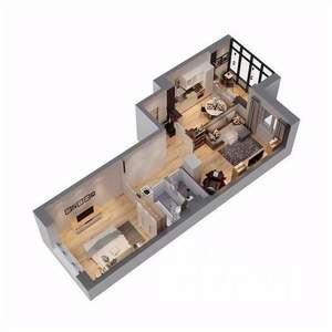 2-к квартира, вторичка, 56м2, 12/17 этаж