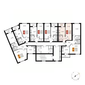 1-к квартира, вторичка, 36м2, 10/17 этаж