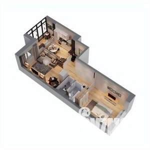 2-к квартира, вторичка, 58м2, 7/17 этаж