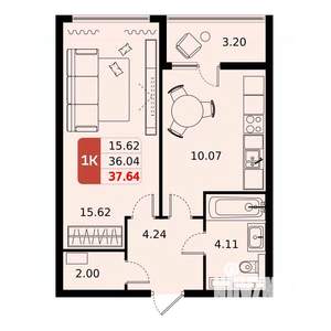 Фото квартиры на продажу (1)