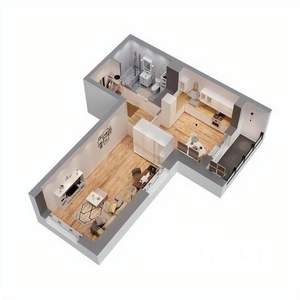 1-к квартира, вторичка, 47м2, 17/17 этаж