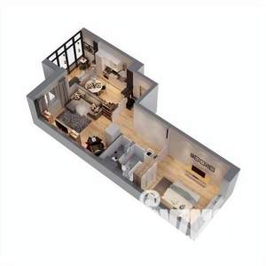 2-к квартира, вторичка, 57м2, 8/17 этаж