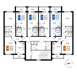 Студия квартира, вторичка, 28м2, 15/17 этаж