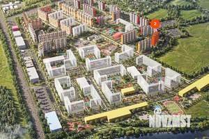 2-к квартира, вторичка, 56м2, 14/17 этаж