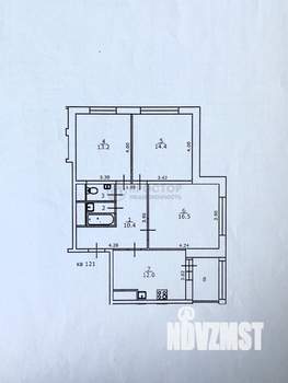 3-к квартира, вторичка, 71м2, 22/23 этаж