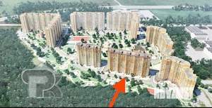 1-к квартира, вторичка, 45м2, 5/17 этаж