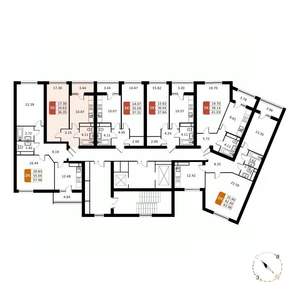 1-к квартира, вторичка, 36м2, 13/17 этаж