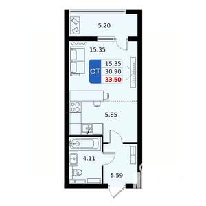 Фото квартиры на продажу (1)