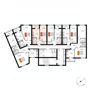 1-к квартира, вторичка, 38м2, 6/17 этаж