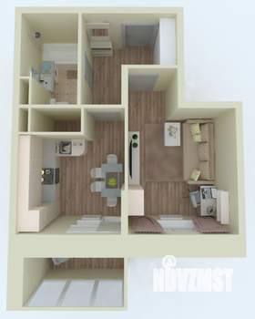 1-к квартира, вторичка, 36м2, 9/17 этаж