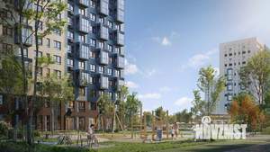 1-к квартира, вторичка, 34м2, 12/17 этаж